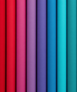 Alternative view of 101 ผ้าคอตตอน หน้าเรียบ 160 gsm สีแดง